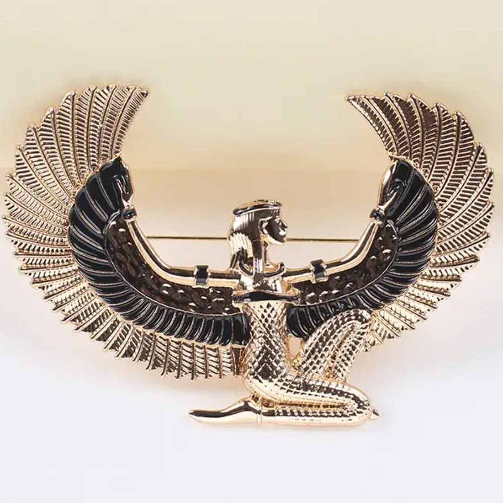 ✨ Golden Isis Brooch